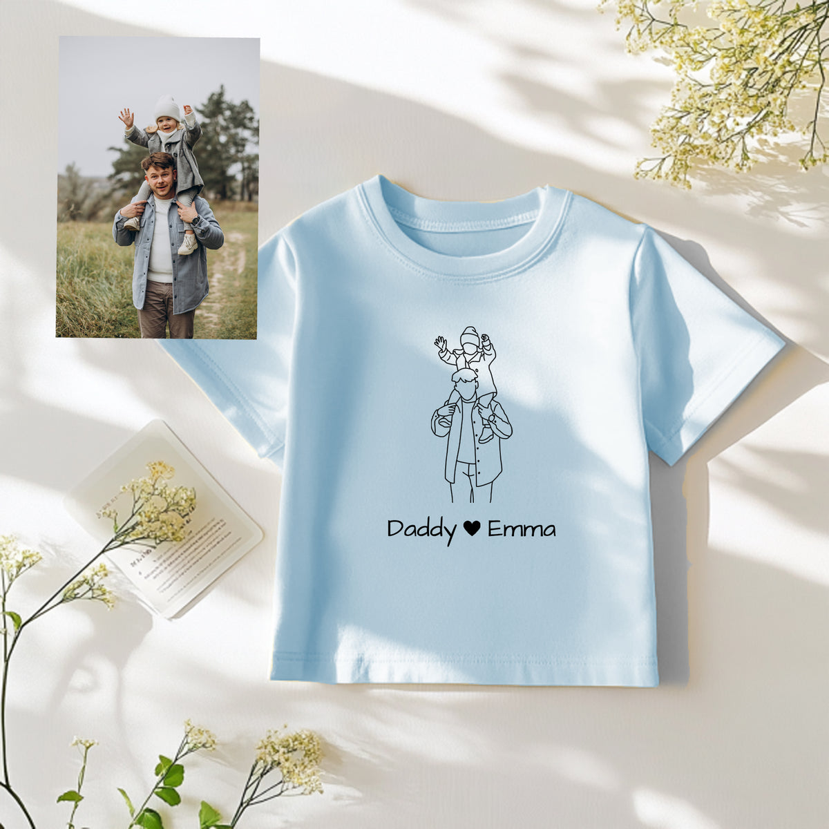 Custom Kids Embroidered Tshirt