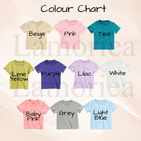 Custom Kids Embroidered Tshirt