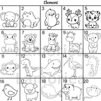 Personalized Animal Silicone Bib