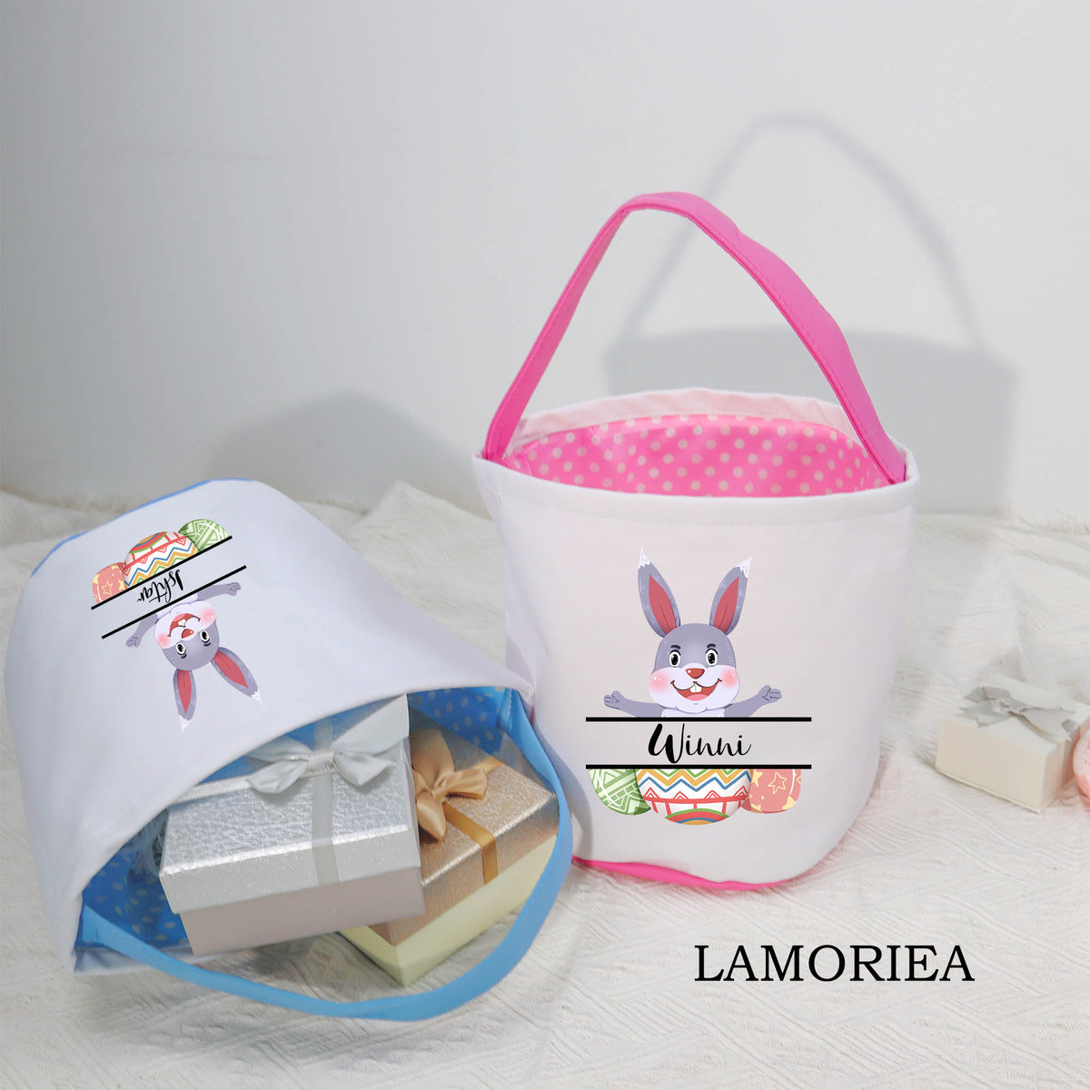 Custom Easter bunny bag