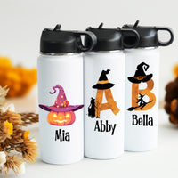 Custom Kids Water Bottle for Halloween