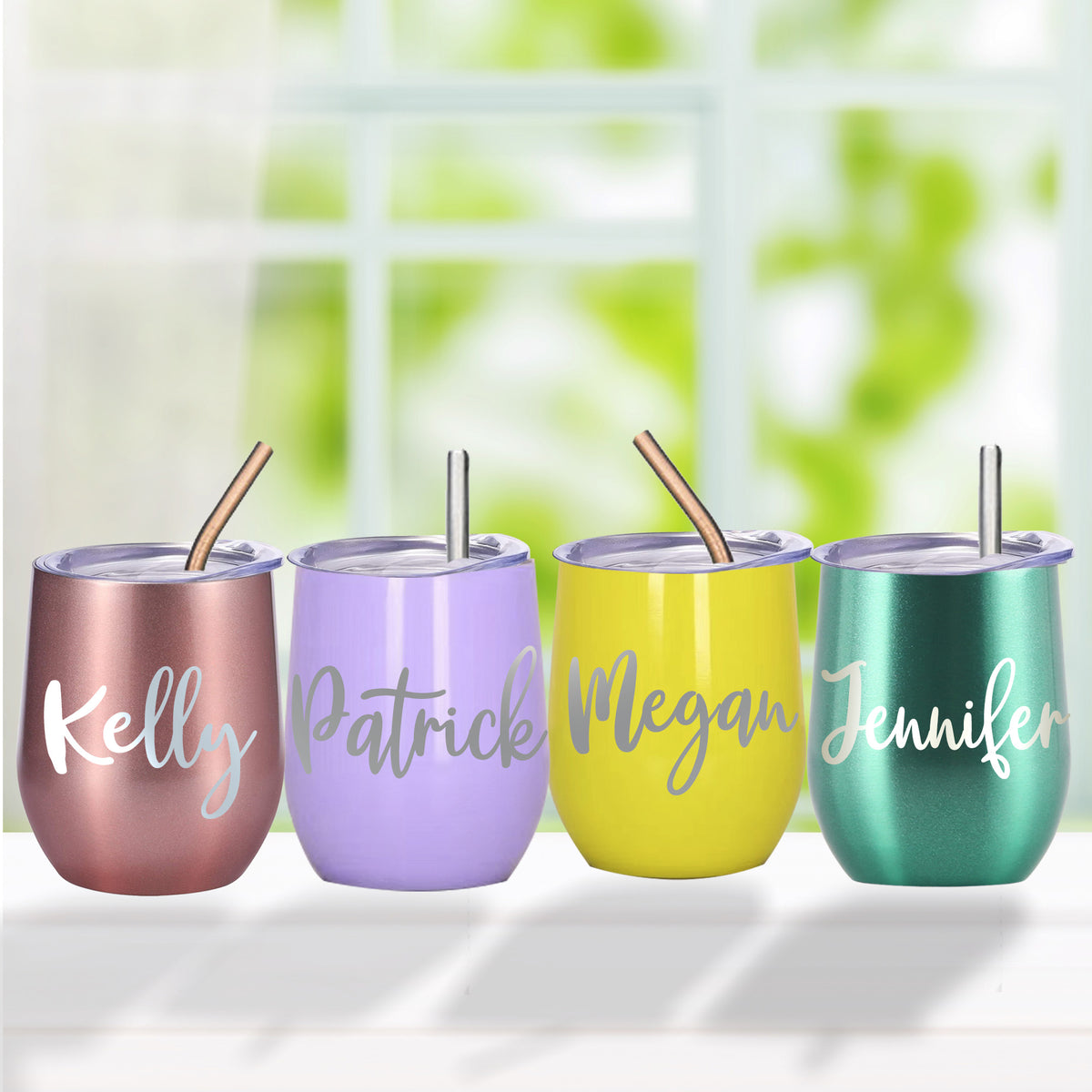 Personalized 12oz Wine Tumbler