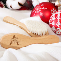 Personalized Engraved Infant Hair Brush