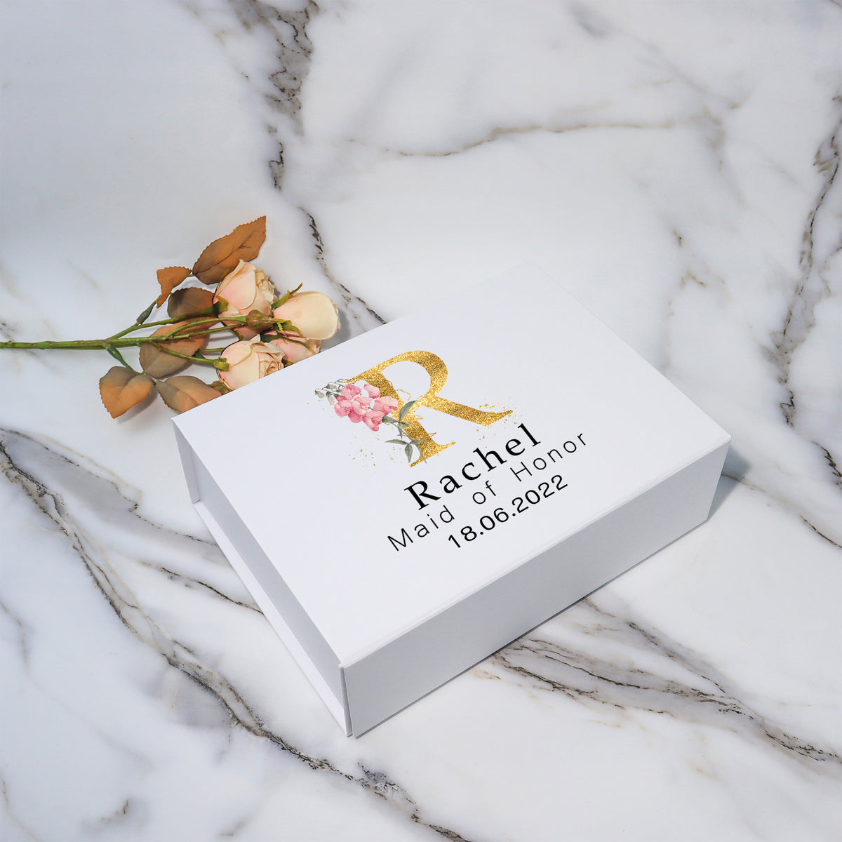 Personalised Wedding Role Gift Box