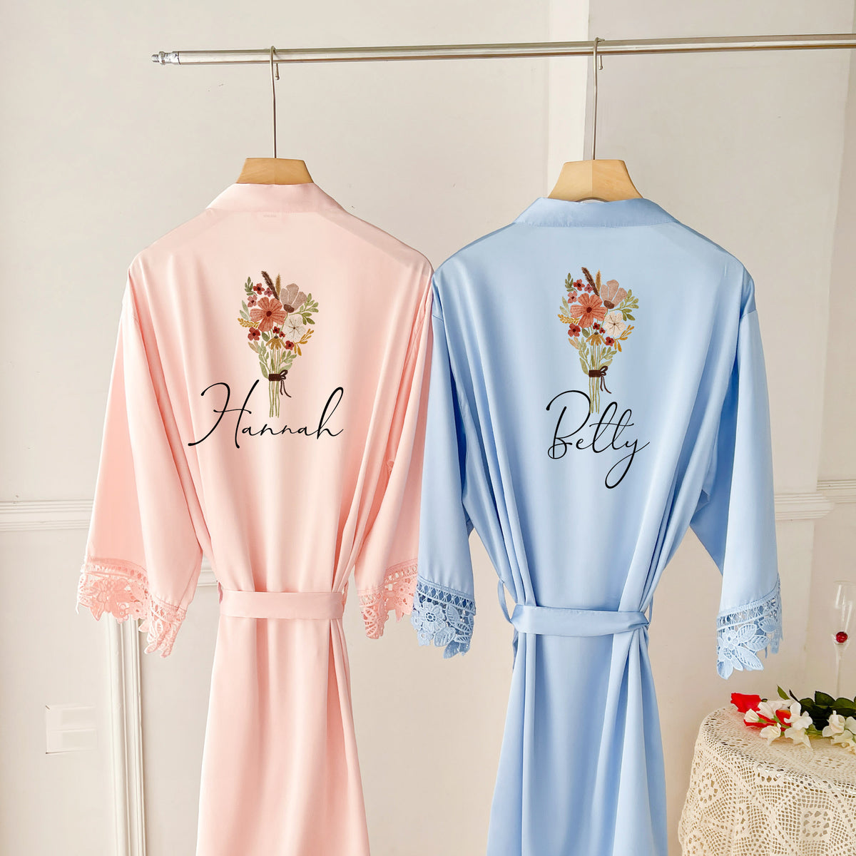 Personalised Bride Maid of Honor Robe