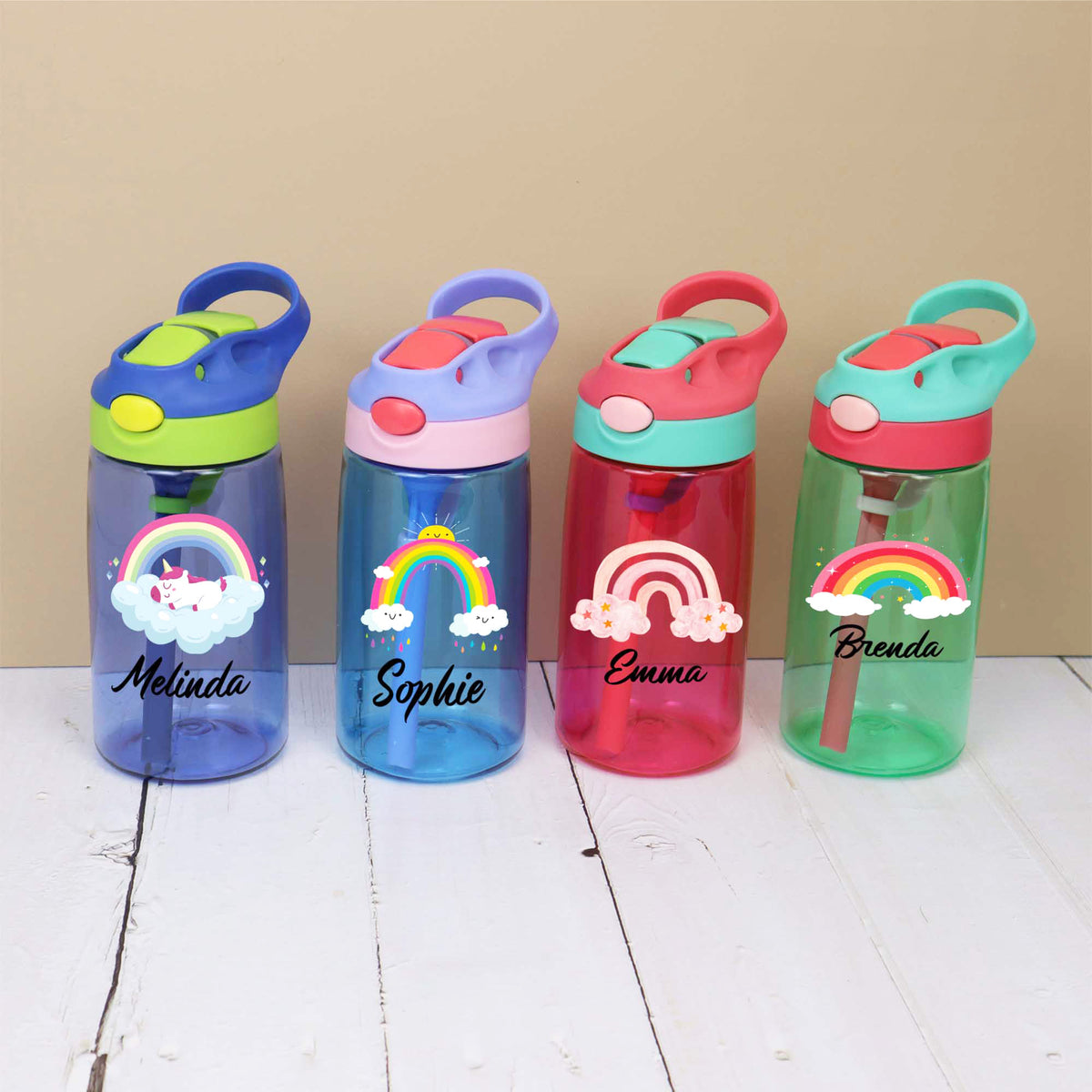 Custom Rainbow Kid Bottle