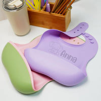 Personalized Animal Silicone Bib