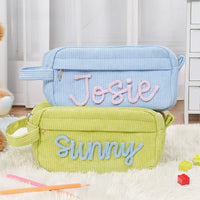 Personalized Kids Pencil Pouch, Name Pencil Case