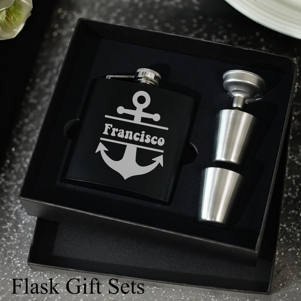 Personalized Groomsman Flask Gifts