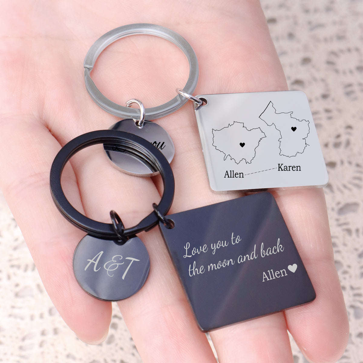 Valentines Gift photo Keychain