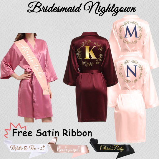 Custom Made Silky Robes Pyjamas