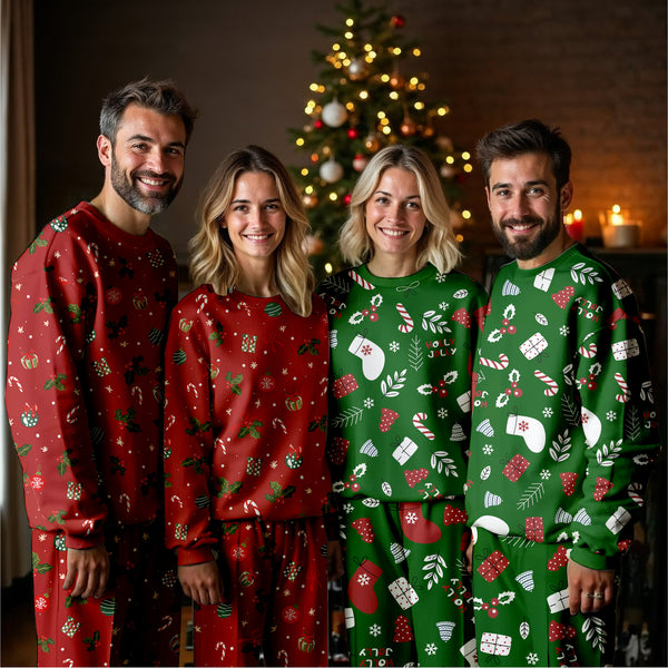 Christmas Crewneck, Holiday Pajamas