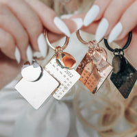 Personalized Bridesmaid Keychain