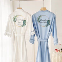 Personalized Bride Lace Robe