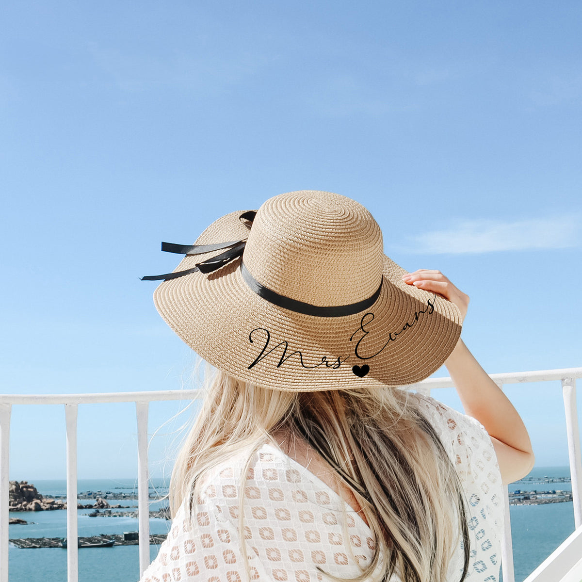 Custom Name Bachelorette Hats