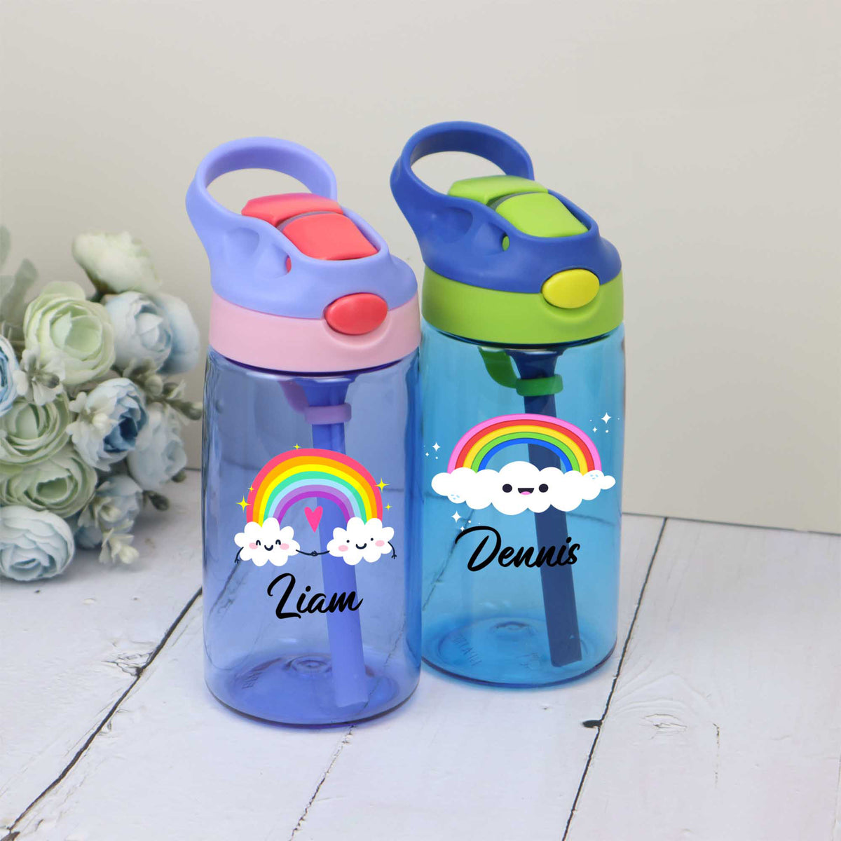 Custom Rainbow Kid Bottle