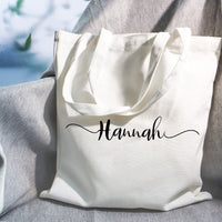 Personalized Name Shopping Bag