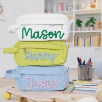Personalized Kids Pencil Pouch, Name Pencil Case
