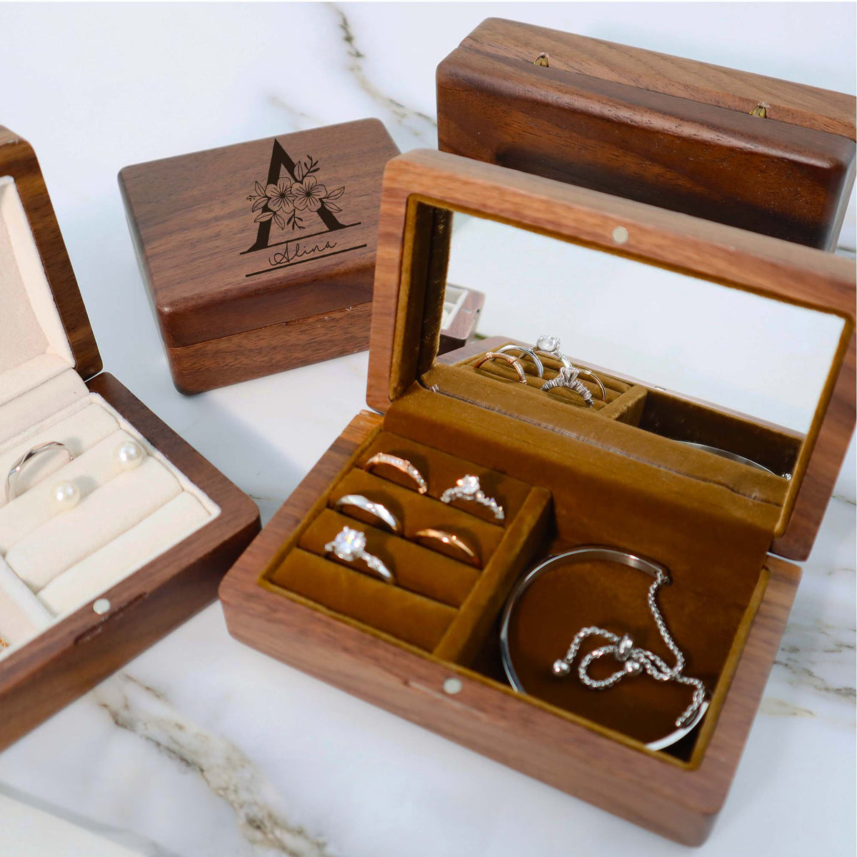 Wooden Jewelry Box