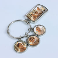 mother's day gift photo keychain