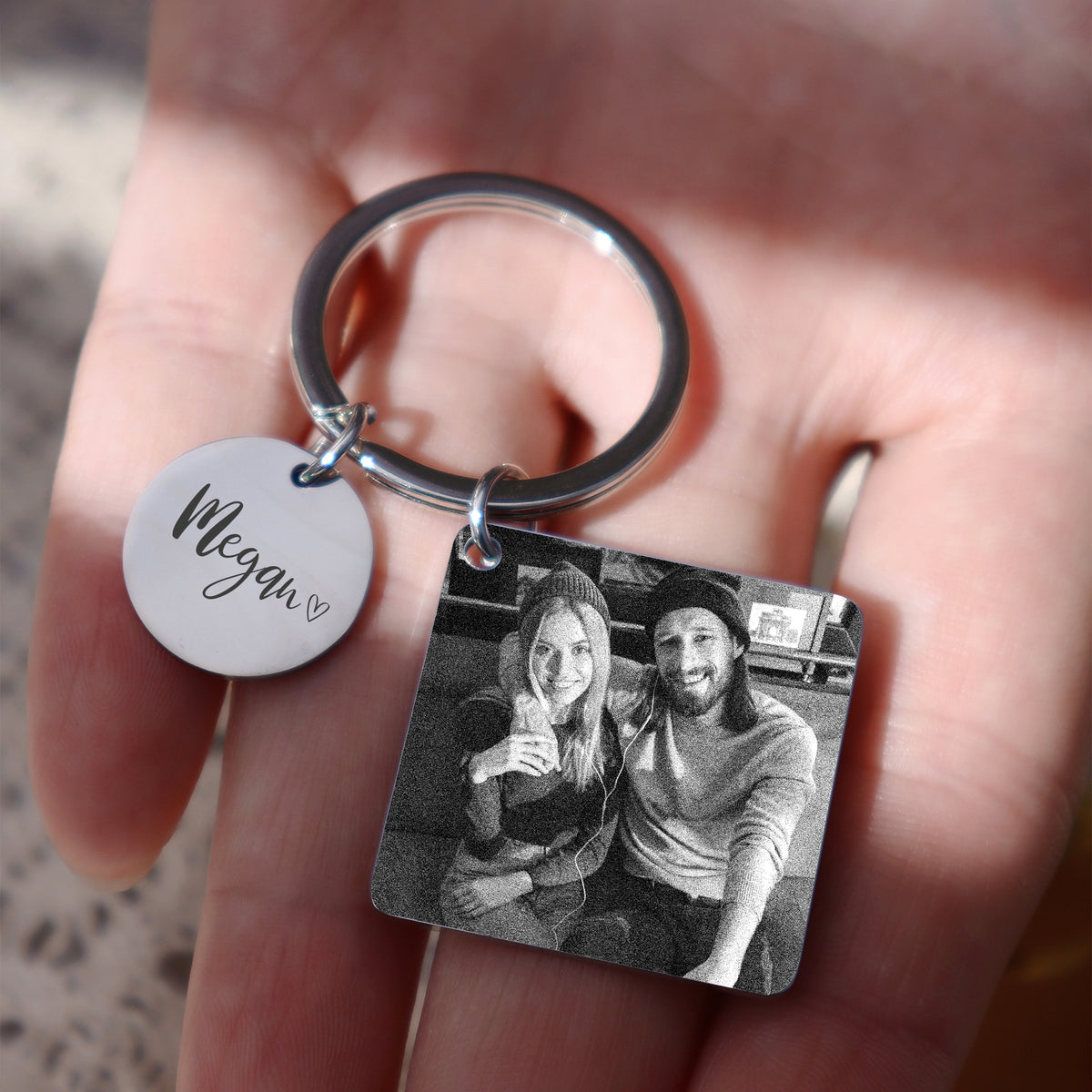 Valentines Gift photo Keychain