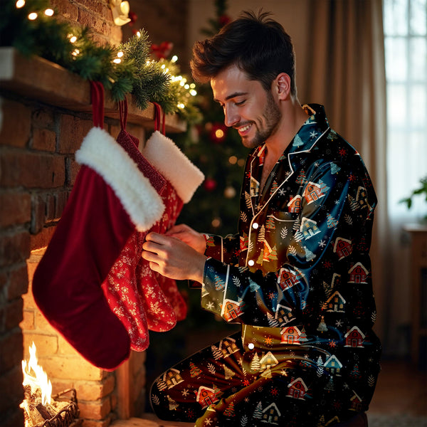 Personalized Womens Christmas Pajamas, Xmas Pajamas