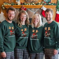 Personalized Family Reunion Christmas Sweatshirt