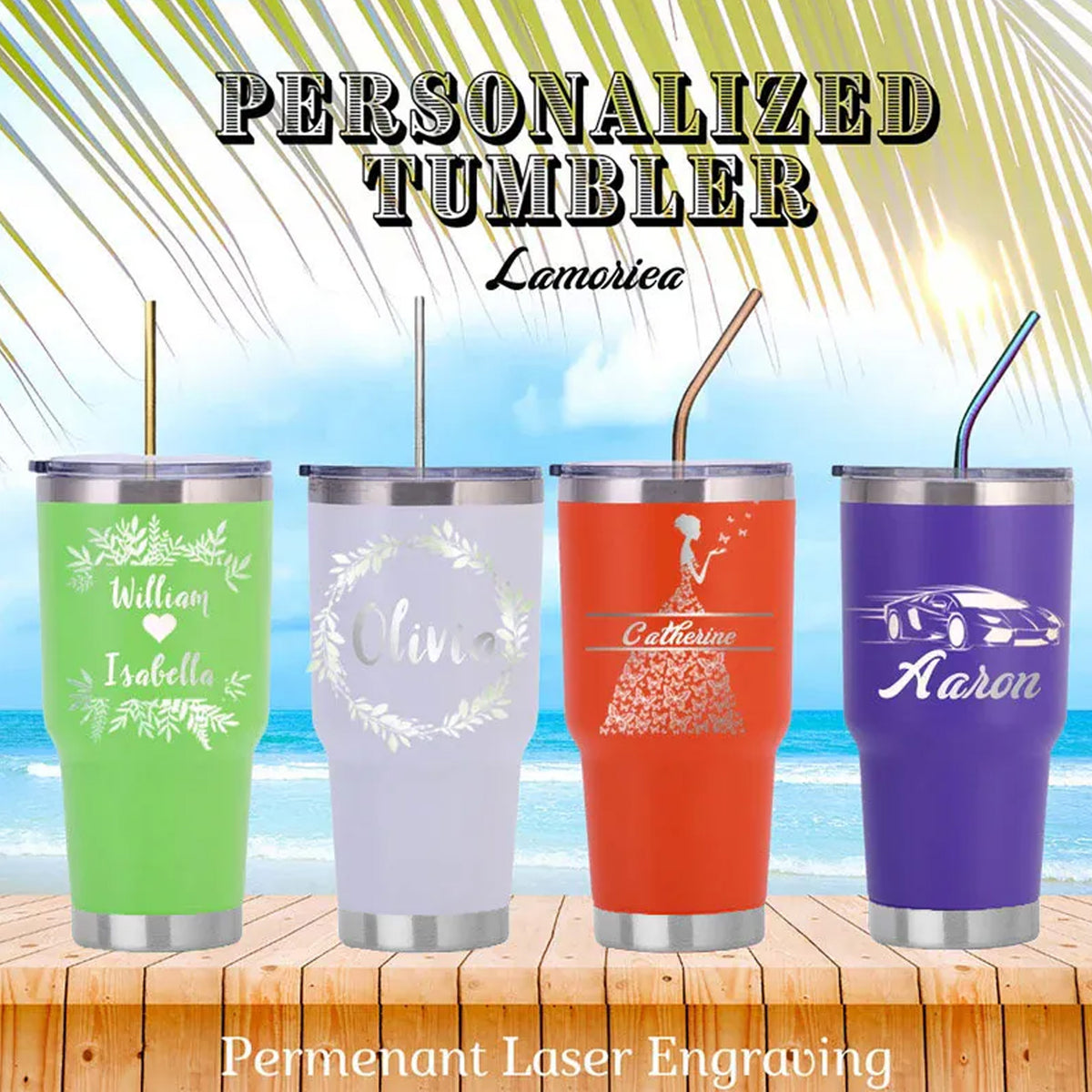 Custom 30oz Vacation Tumbler