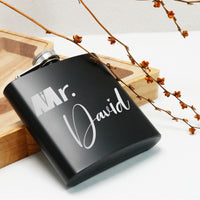 Personalized Groomsman Flask Gifts