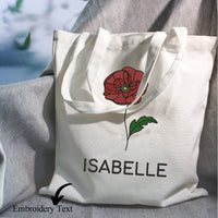 Personalised Birth Month Shopping Bag