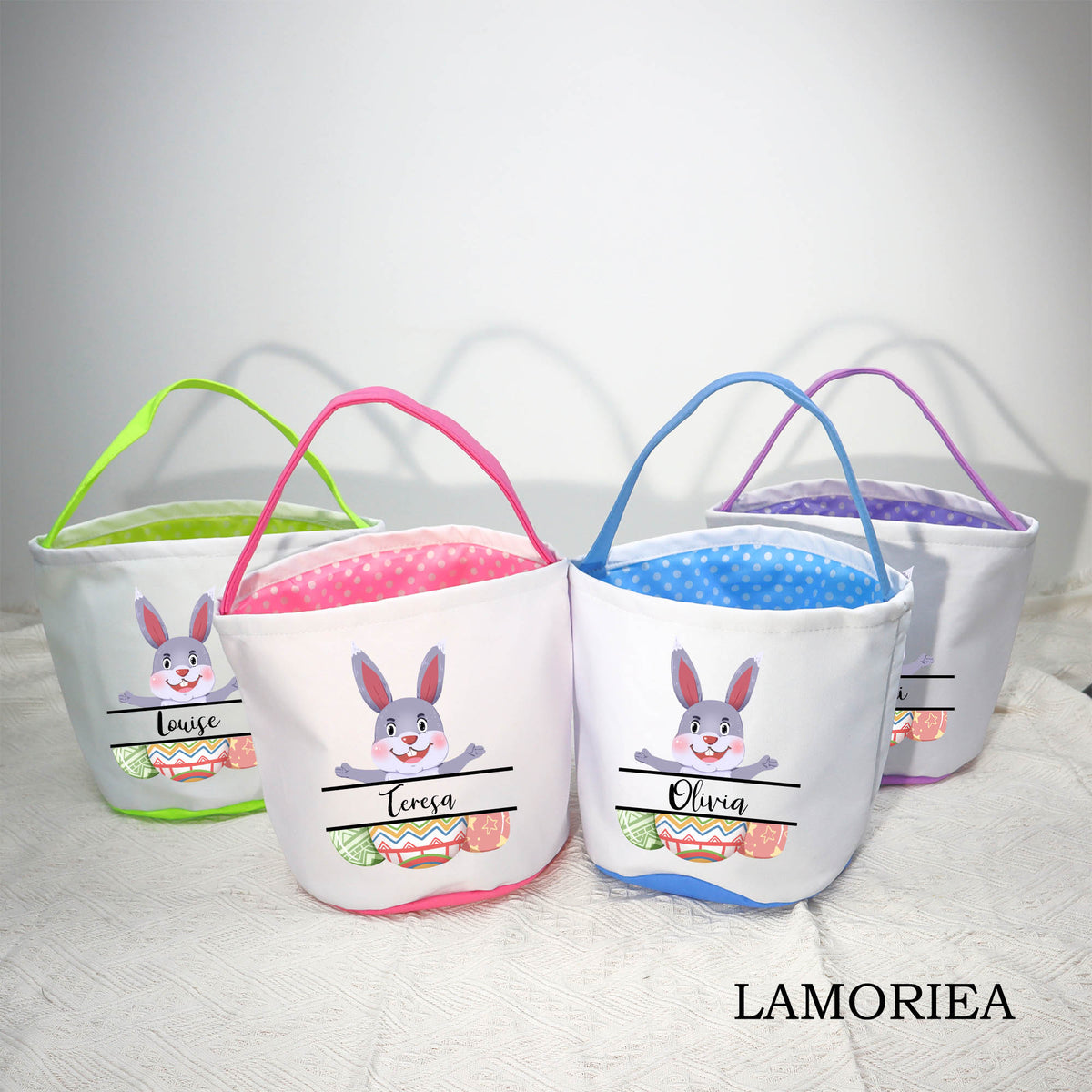 Custom Easter bunny bag