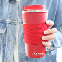 Reusable travel mug