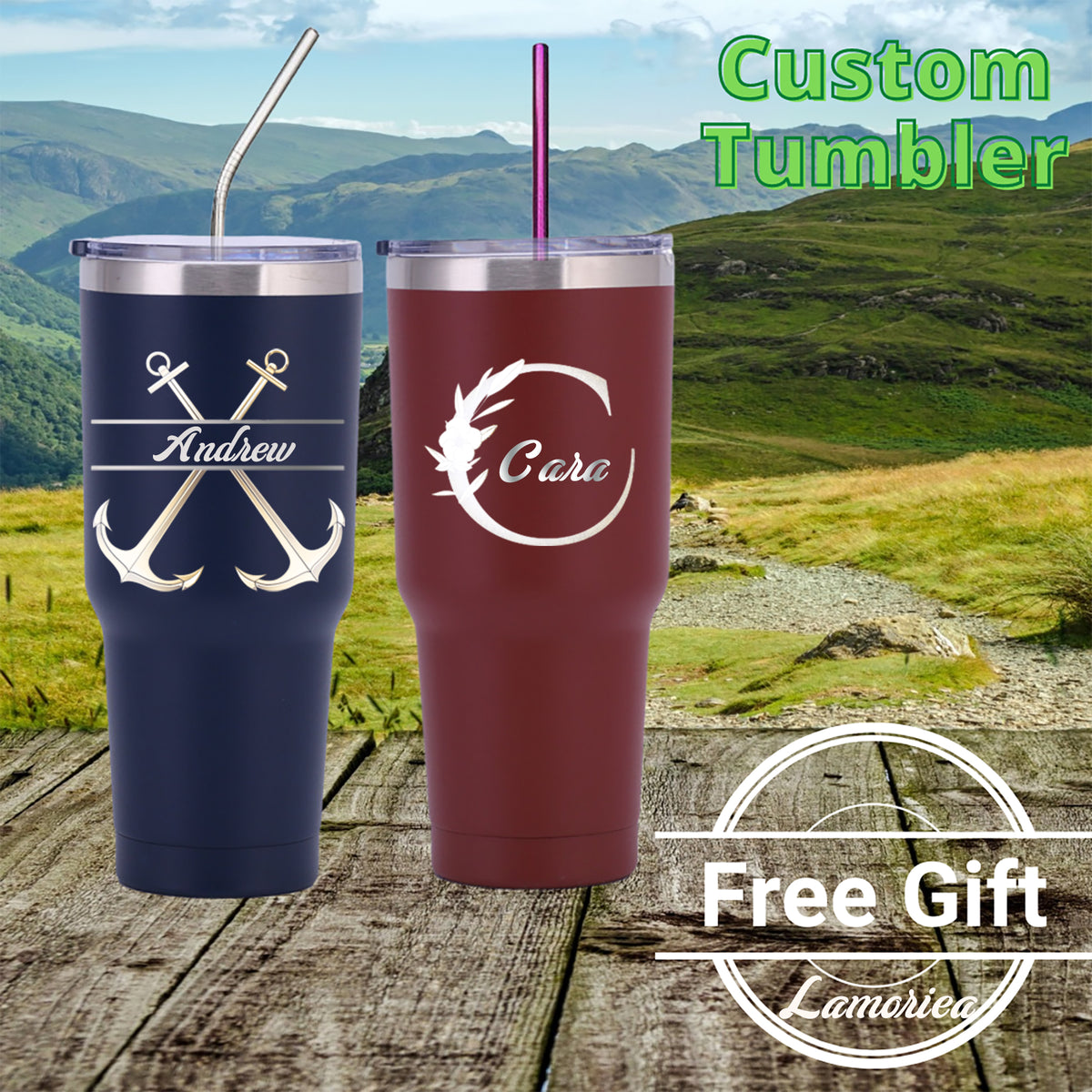 Custom 30oz Vacation Tumbler