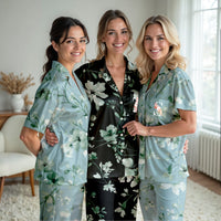 Matching Floral Pajamas Set