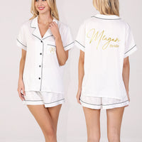 Personalized Couples Pyjamas