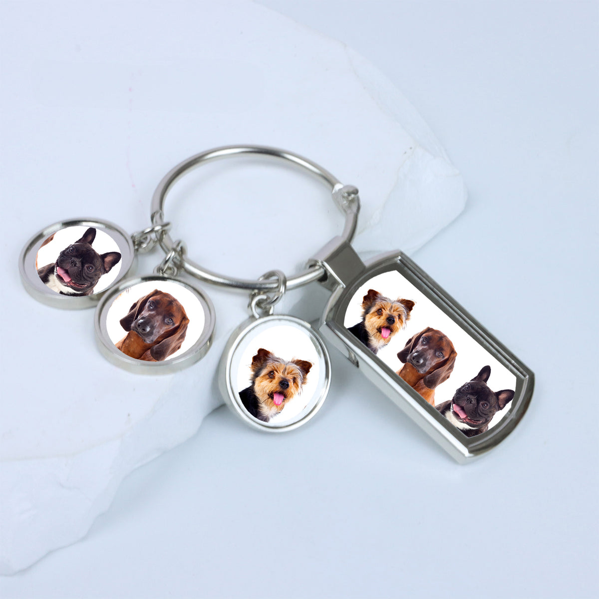 mother's day gift photo keychain