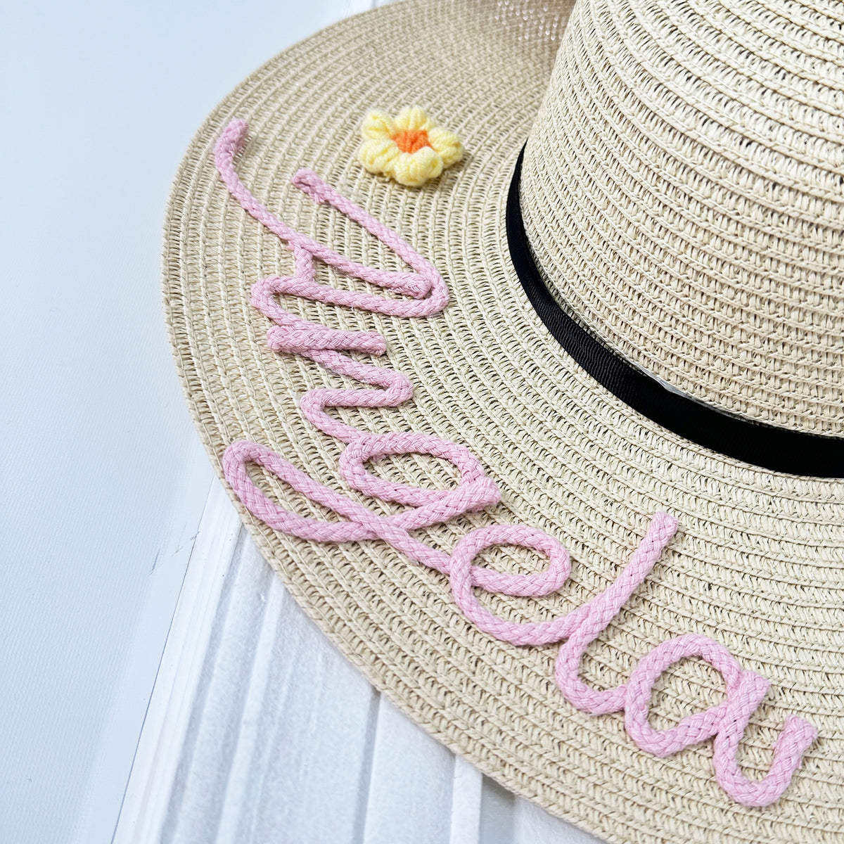 Personalized Embroidered Beach Hat