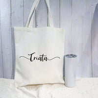 Personalized Name Shopping Bag