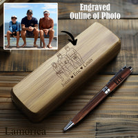 Personalised Father's Day Wood Pen