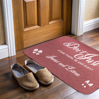 Custom Welcome Mat for New Home