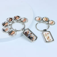 mother's day gift photo keychain