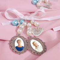 Personalized Memorial Photo Bouquet Charm