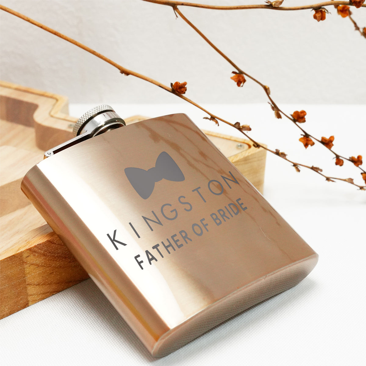 Personalized Groomsman Flask Gifts