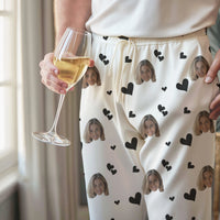 Personalized Matching Family Face Pajamas, Family Christmas Pjs
