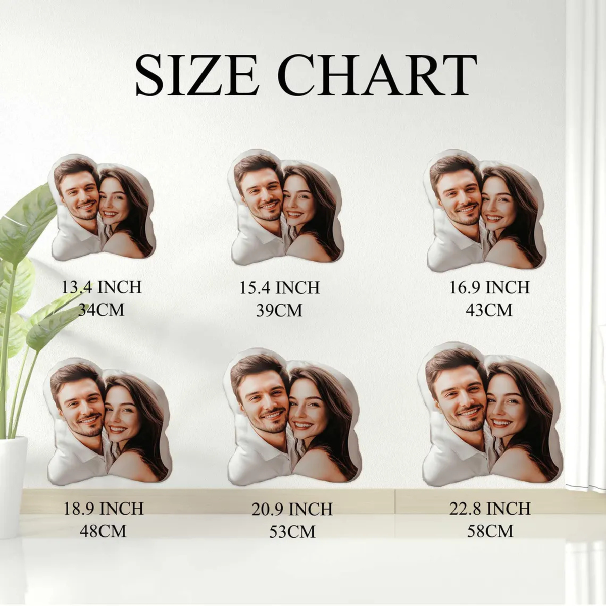Custom Valentines Pillow, Couple Portrait Gift, Custom Throw Pillow, Anniversary Gift, Home Deco, Gift for Couple, Married Couple Gifts