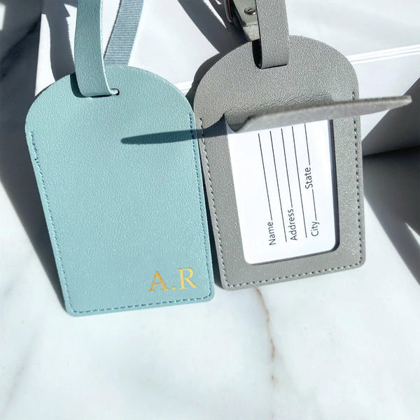 Personalised passport holder and Luggage Tag