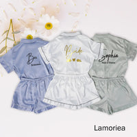 Customized Short Bridal Pajamas