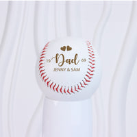 Personalized Father's Day Baseball Gift