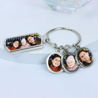 mother's day gift photo keychain