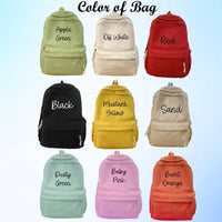 Personalized Toddler School Bag